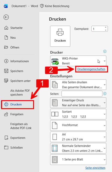 Word_Drucken-Eigenschaften